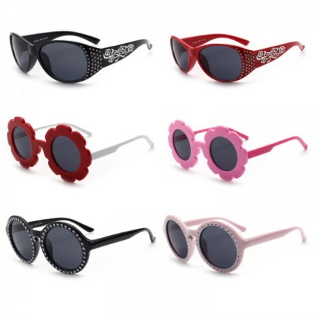 Koala Collection Kids Fashion Girls Sunglasses 3 Style Asst. KF7186/7/8